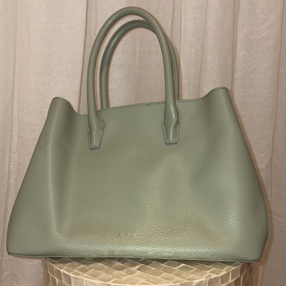 Matt & Nat Sage Green Satchel